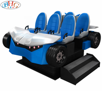 . Réalité virtuelle interactive vaisseau spatial 9d vr cinéma avec 6 sièges cinéma plate-forme dynamique chaise de mouvement