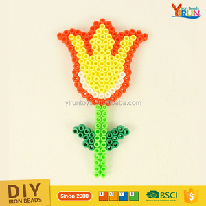 Juguetes de los niños 2018 hecho a mano de <span class=keywords><strong>la</strong></span> diversión DIY Fuse bead mini perler perlas - Product Image 4
