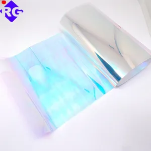 Mylar PET Dichroic 彩虹塑料薄膜包装圣诞礼物