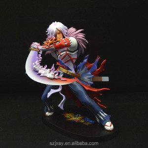 Figura Coleccionable de Espadachín de Anime, Estatua de Resina Realista con Efecto de Corte Dinámico, Modelo Decorativo para Colección y Regalo - Product Image 1