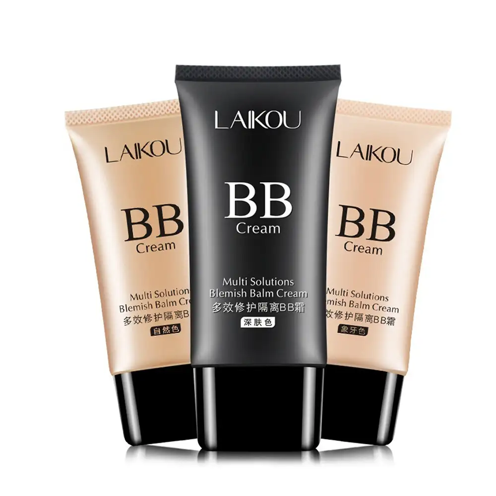 Корейский BB CC крем-консилер LAIKOU, УВЛАЖНЯЮЩАЯ основа для макияжа, натуральный органический отбеливающий Осветляющий BB-крем