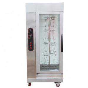 Horno de ASAR de pato giratorio Vertical de Gas profesional, máquina de parrilla de pollo, <span class=keywords><strong>asador</strong></span> de pollo en venta - Product Image 2