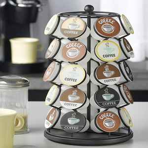 Soporte Giratorio para Cápsulas de Café K-Cup de 5 Niveles, Color Negro, para Organización y Almacenamiento en Dormitorios - Product Image 4