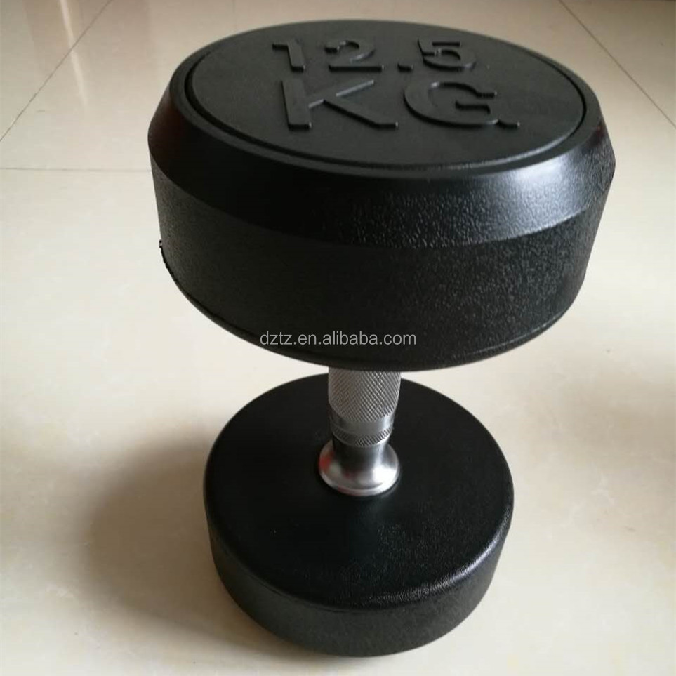 Фиксированный резиновые гантели TZ-3002 с подгонянным логосом