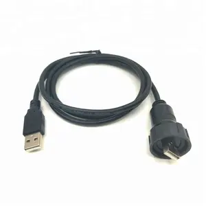 Conector de cable usb a prueba de agua ip65