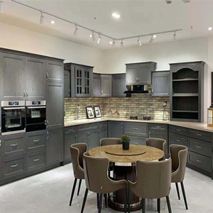 Hot Sale Somkey <strong>Grey</strong> Kitchen <strong>Cabinet</strong> - Product Image 1