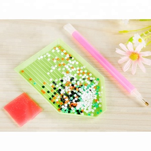 Hot bán DIY kid đồ chơi cú đầy đủ khoan pha lê <span class=keywords><strong>mini</strong></span> trắng khung sơn kim cương cho trẻ em - Product Image 3