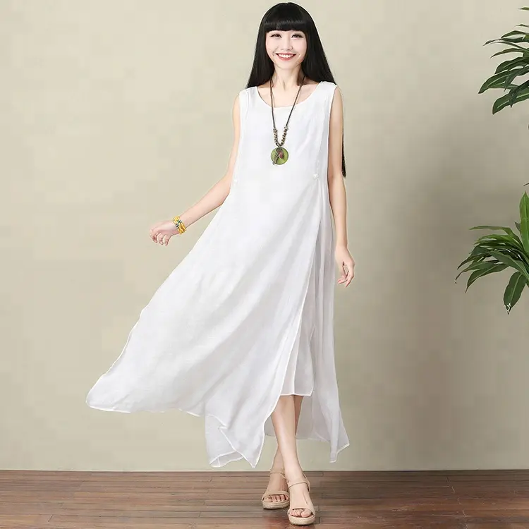 Baju Model Tradisional Cina Modis Gaun Kasual Maksi Wanita Gaun Maxi Kasual Model Oriental Cina Baju Wanita Ukuran Kustom Standar 176