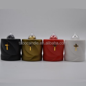 Bougies LED scintillantes sans flamme à piles <span class=keywords><strong>pour</strong></span> le cimetière extérieur Memorial Christmas - Product Image 5