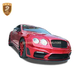 Yüksek kaliteli Wd stil küçük vücut kitleri araba ön tamponlar arka Spoiler için Bentley Continental GT 2008-2011