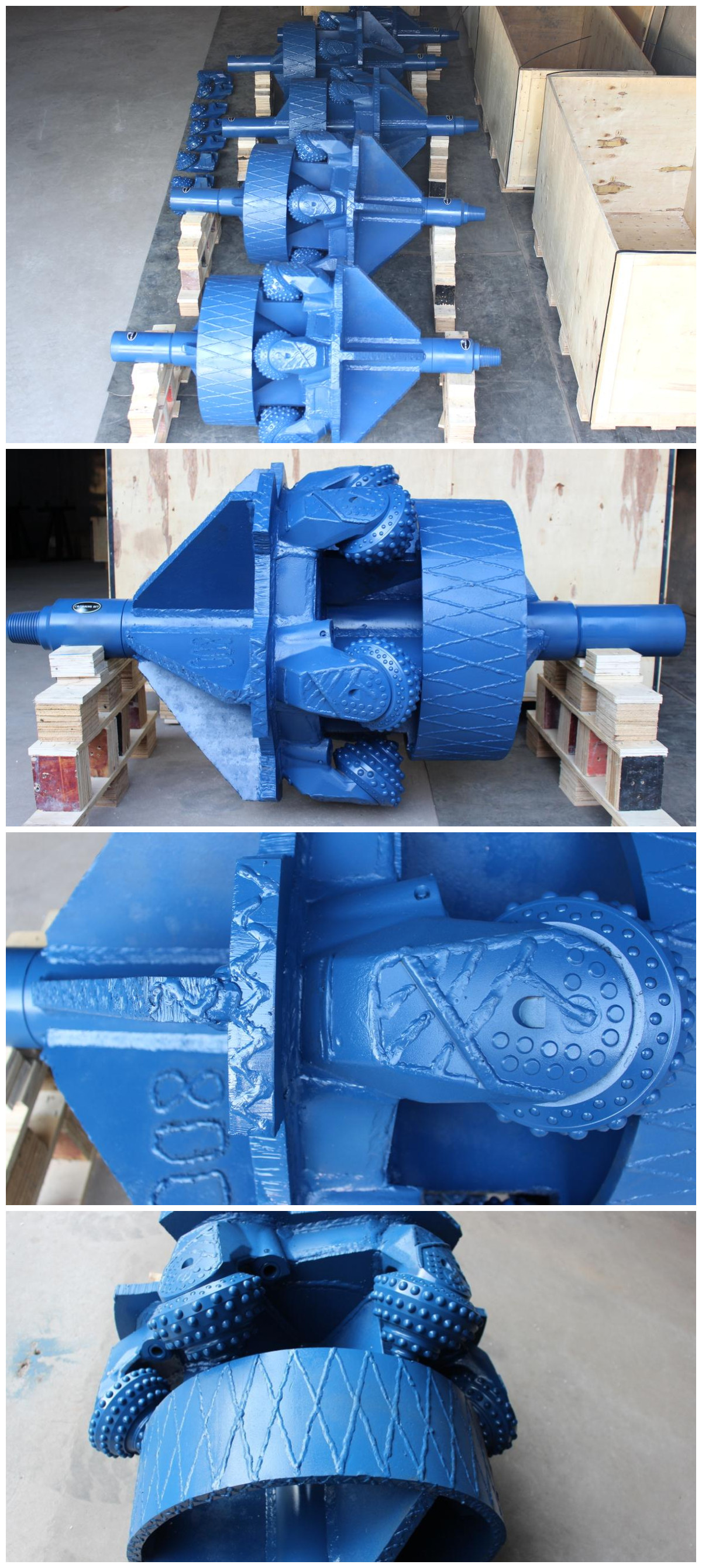 HDD rock hole opener 14" rock hole opener with tricone bit cutter for horizontal directional drilling
