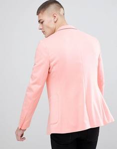 Ky Wholesale Office Business Inkeping Revers Sluiting Functionele Zakken Super Skinny Fit Casual Heren Blazer Heren Blazer Jack - Product Image 3