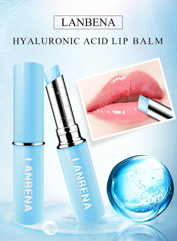 LANBENA Natural Hyaluronic Acid Nourishing Moisturizing Lip Balm Free Shipping