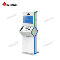 Kiosco para Hospital con Dispensador de Tarjetas SIM, Escáner de Código QR y Reciclador de Billetes