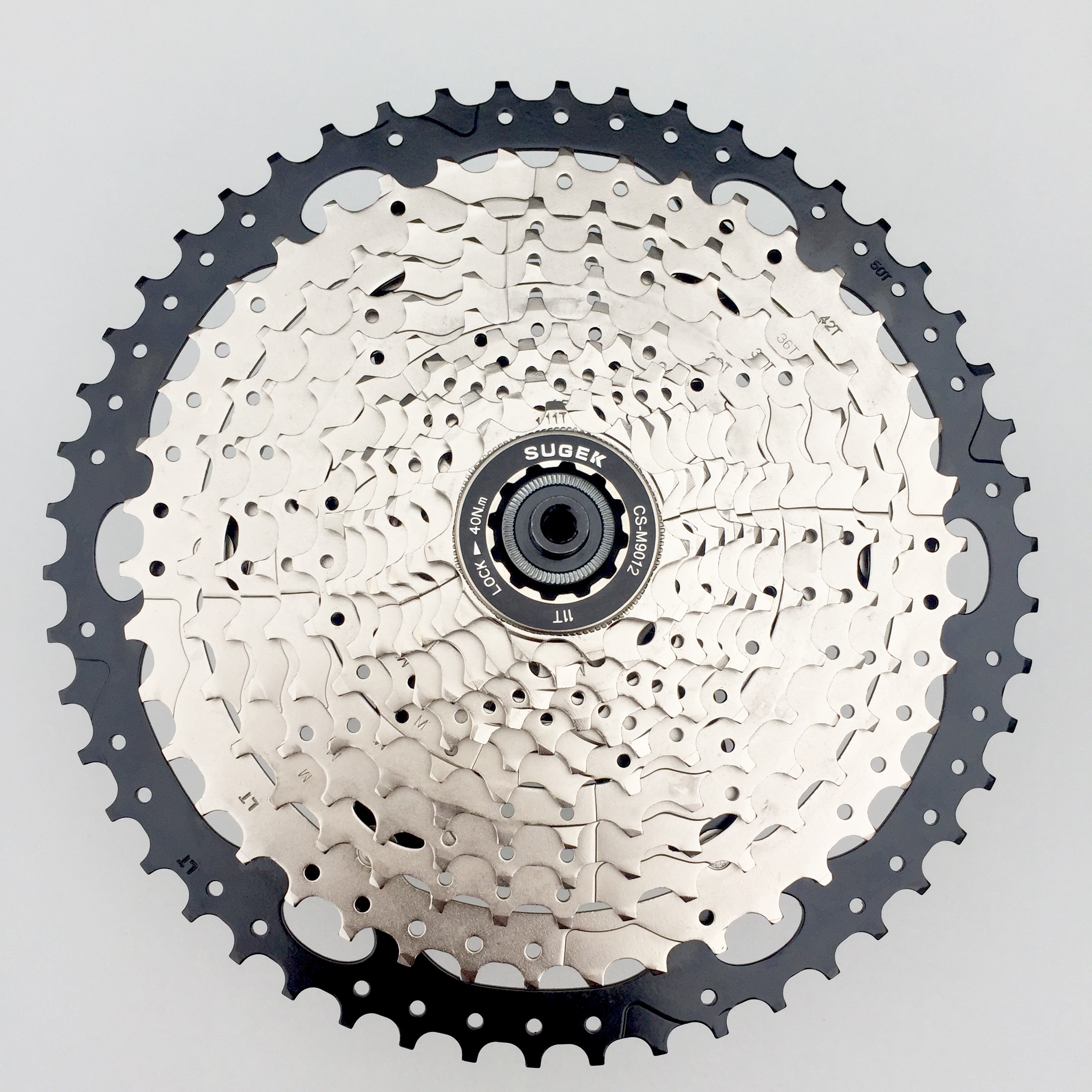 Sugek Mountainbike Fiets Freewheel Cassette Mtb 12 Speed 11-46T 52T Aluminium Vrijloop