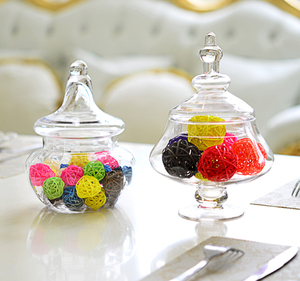 2021 vendita calda <span class=keywords><strong>vetro</strong></span> estremamente alto per decorazioni per la tavola <span class=keywords><strong>di</strong></span> nozze vaso <span class=keywords><strong>di</strong></span> <span class=keywords><strong>zucchero</strong></span> vaso <span class=keywords><strong>di</strong></span> caramelle <span class=keywords><strong>di</strong></span> <span class=keywords><strong>vetro</strong></span> con coperchio - Product Image 4