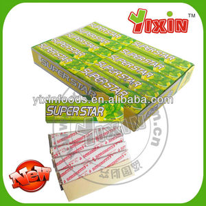 <span class=keywords><strong>Super</strong></span> estrella de menta sabor de <span class=keywords><strong>goma</strong></span> de mascar - Product Image 1