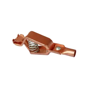 Popular in America Strong Copper Alligator Clip with Removable Copper Lug