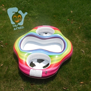 Jouets d'été <span class=keywords><strong>pour</strong></span> piscine Flotteur gonflable double <span class=keywords><strong>pour</strong></span> bébé - Product Image 6