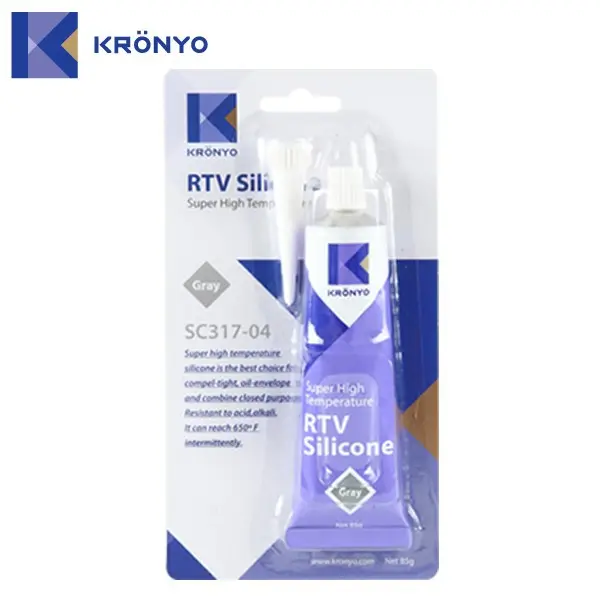 kronyo gris pour rtv2 colle adhésive en caoutchouc de silicone mastic prix.