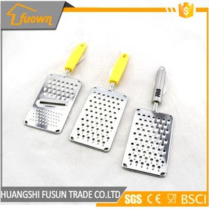 Cuisine Outils En Acier Inoxydable <span class=keywords><strong>Microplane</strong></span> <span class=keywords><strong>râpe</strong></span> à fromage et citron zester avec poignée - Product Image 1