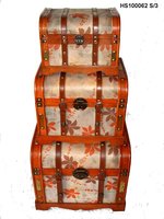 Magnifique boîte de rangement et valise en MDF poli – Réutilisable pour la décoration intérieure