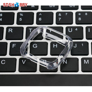 TPU marco transparente cubierta protectora delgada del caso Protector del reemplazo Shell para Fitbit <span class=keywords><strong>Versa</strong></span> reloj inteligente - Product Image 3