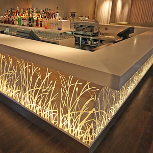 Bàn Tiếp Tân Led Mờ Quầy Bar Gia Đình - Product Image 1