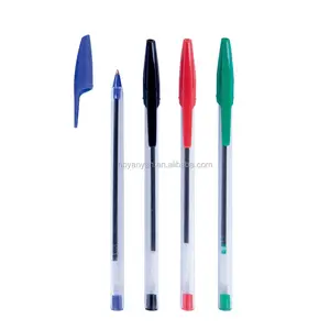 best selling hot selling plastic stick ball pen ballpoint pen YY0001