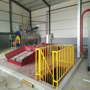 Industrial poultry feather rendering machine for pet meal