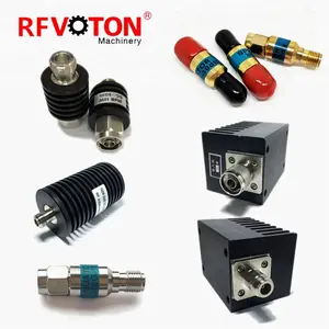 Emas Plating N Male Plug Konektor 10db 20db 30db Sma N 5W Rf Attenuator 50 Ohm Dummy Load