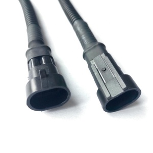 2 pin elektrik su geçirmez amp 1.5mm otomotiv konektörü amp kablo demeti üretimi - Product Image 4