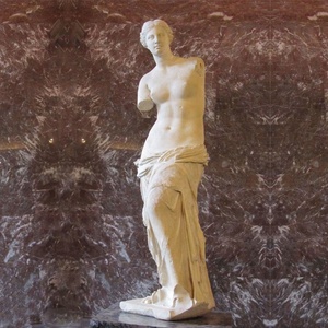 Estatua de la Diosa Griega <span class=keywords><strong>Venus</strong></span> en Mármol Blanco en Venta - Product Image 4