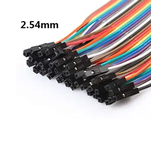 Dupont line Flexible Flat Cable Rainbow Cable 2.54 mm Pitch 1 2 3 4 6 8 10 12 14 16 20 pin Wiring Harness Female to Female 20CM
