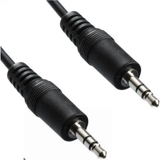 1m 3ft 3.5mm AUX dây phụ trợ Nam đến Nam âm thanh stereo Cáp Adapter cho PC iPod MP3 xe tai nghe Microphone