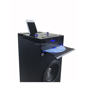 <span class=keywords><strong>Altavoz</strong></span> Inalámbrico de Madera de 2.0 Canales para SM-T10, <span class=keywords><strong>Altavoz</strong></span> de <span class=keywords><strong>Torre</strong></span> 5.0, Reproductor de <span class=keywords><strong>CD</strong></span>, Sistema de Karaoke para el Hogar - Product Image 6