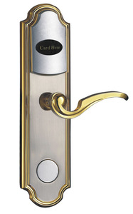 Serrure de porte d'hôtel sans clé RFID à prix de gros, système de gestion gratuit, serrure à mortaise à pêne dormant, Dubaï - Product Image 2