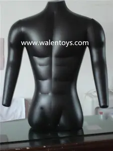 Nuevo macho/hembra de medio cuerpo inflable maniquí Torso modelo