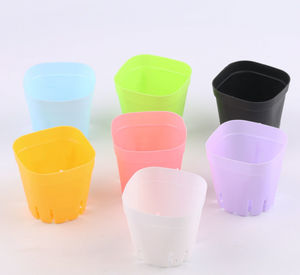 Pots succulents carrés en plastique pour pots <span class=keywords><strong>de</strong></span> fleurs et jardinières <span class=keywords><strong>de</strong></span> <span class=keywords><strong>jardin</strong></span> - Product Image 4