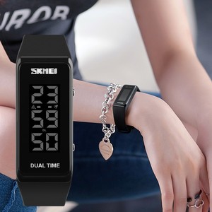 Skmei hombres <span class=keywords><strong>baratos</strong></span> <span class=keywords><strong>de</strong></span> para <span class=keywords><strong>mujer</strong></span> <span class=keywords><strong>de</strong></span> silicona LED <span class=keywords><strong>relojes</strong></span> fecha pulsera digital reloj <span class=keywords><strong>de</strong></span> pulsera - Product Image 6
