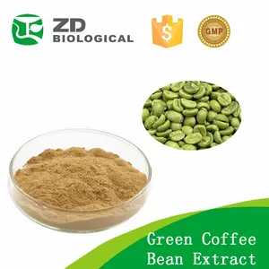Di alta qualità puro caffè verde estratto di fagiolo, chicco di caffè verde estratto in polvere fornitore