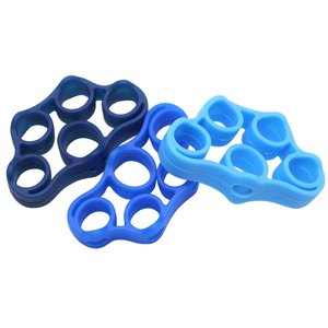 Appareil d'exercice pour les mains en silicone, extenseur de doigts, renforceur de poignet, relaxant <span class=keywords><strong>musculaire</strong></span>, léger, portable et durable - Product Image 2