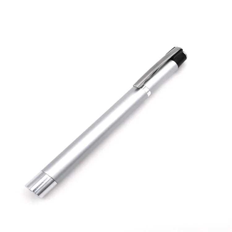 2 batteries Aluminium Diagnostic led pen light LED Medical PenLights