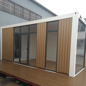Prefabrik konteyner yatılı ev daire konteyner evler Villa nöbetçi kutusu Yinhong mobil ev çelik yapı