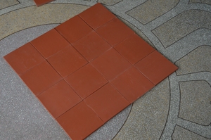 Español rojo de ladrillo de arcilla de piso de baldosas de cerámica <span class=keywords><strong>15x15</strong></span> cm - Product Image 5