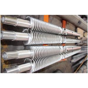 เครื่องอัดรีดแผ่นโฟมพีวีซีแบบกรวย รุ่น Batten 80/156 พร้อมสกรูและบาร์เรล - Product Image 1