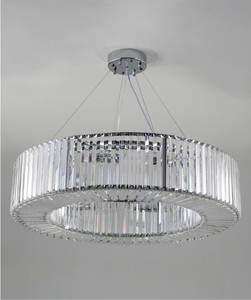 Illuminazione moderna anello rotondo di cristallo Luce del pendente <span class=keywords><strong>lampadario</strong></span> cerchio - Product Image 6