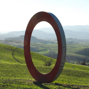 <span class=keywords><strong>Sculpture</strong></span> en acier corten de conception Moongate - Product Image 4