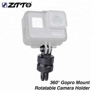 Support de caméra de vélo rotatif ZTTO 360 pour guidon, support de caméra de vélo haute résistance pour casque Yi <span class=keywords><strong>Virb</strong></span> VTT vélo de route - Product Image 2