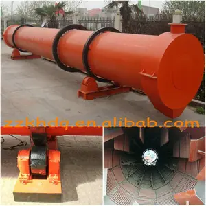 Mobile rotary dryer for drying sludge, sawdust, coal, coke, mill scale, phospho gypsum